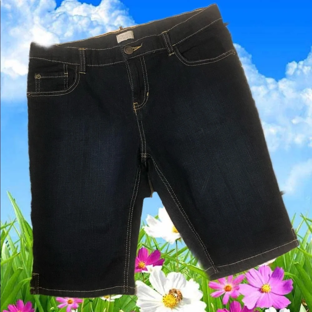Jean Walking Shorts Girls 14 Plus